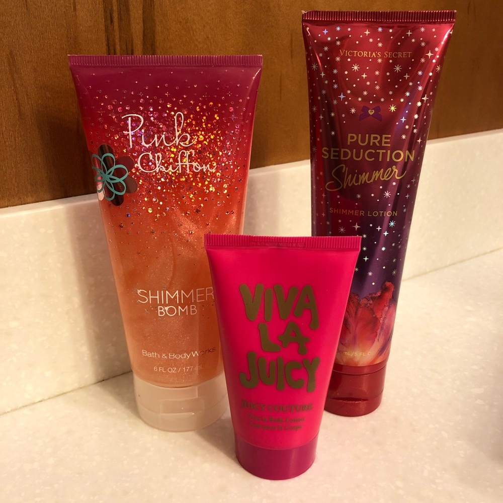 Body Lotion & Shimmer Trio✨